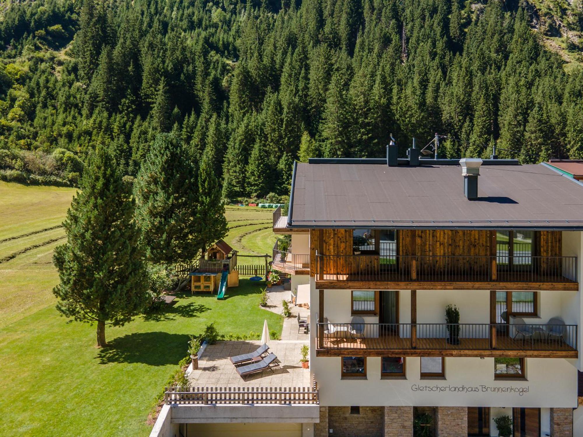 Gletscher-Landhaus Brunnenkogel Санкт-Леонгард-ім-Пітцталь Екстер'єр фото